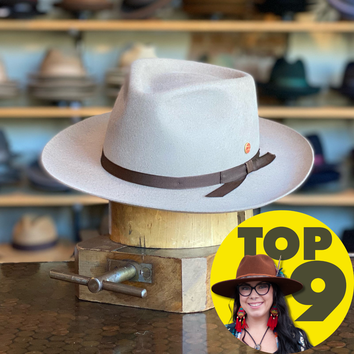 Ari Wide Brim Fedora