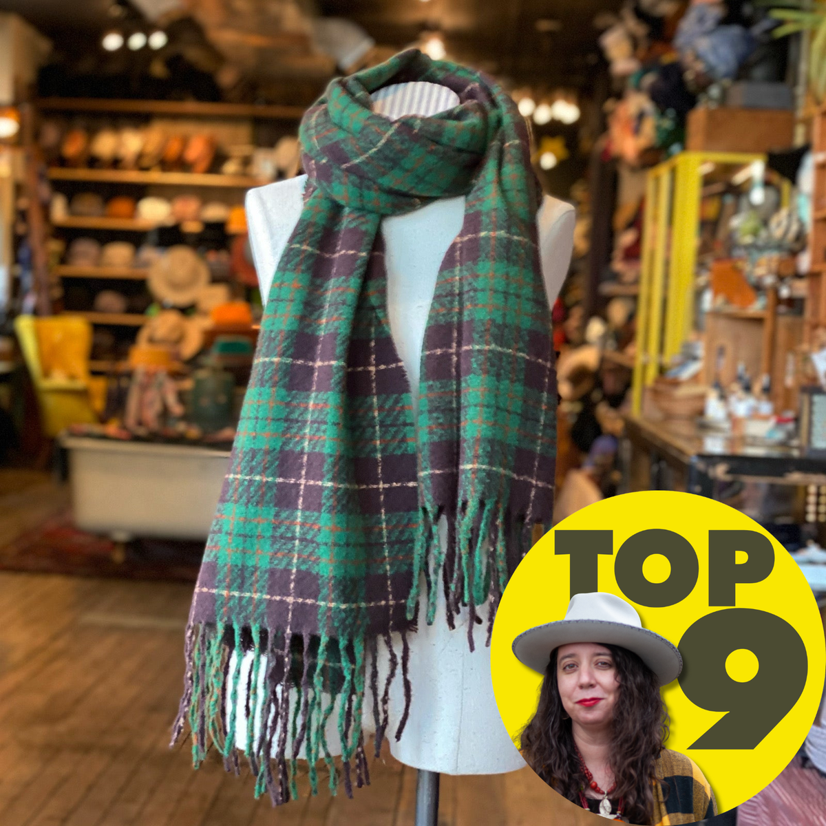 Chunky Fringe Scarf