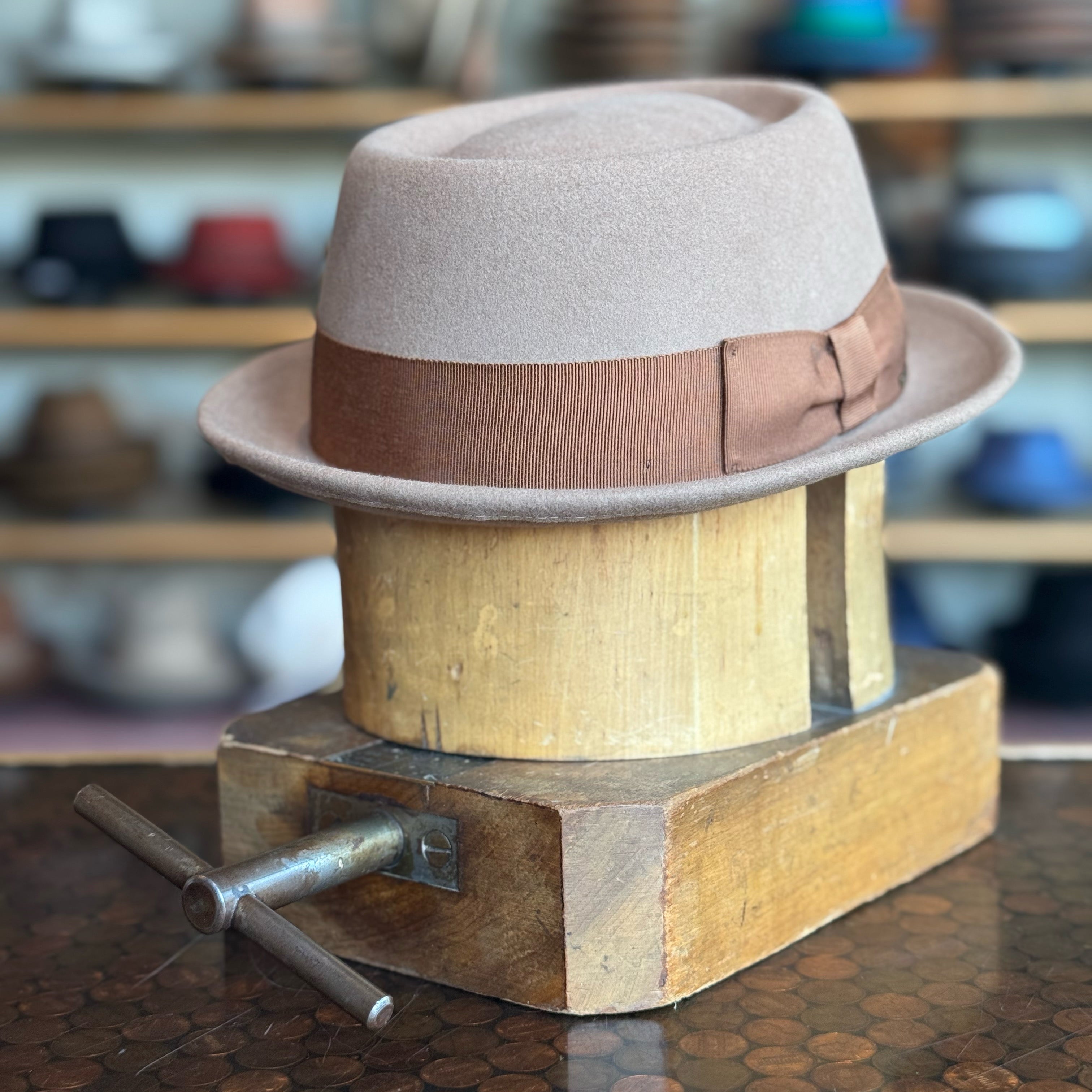 テンダーロイン PORK PIE HAT ATX TENDERLOIN Darron Pork Pie