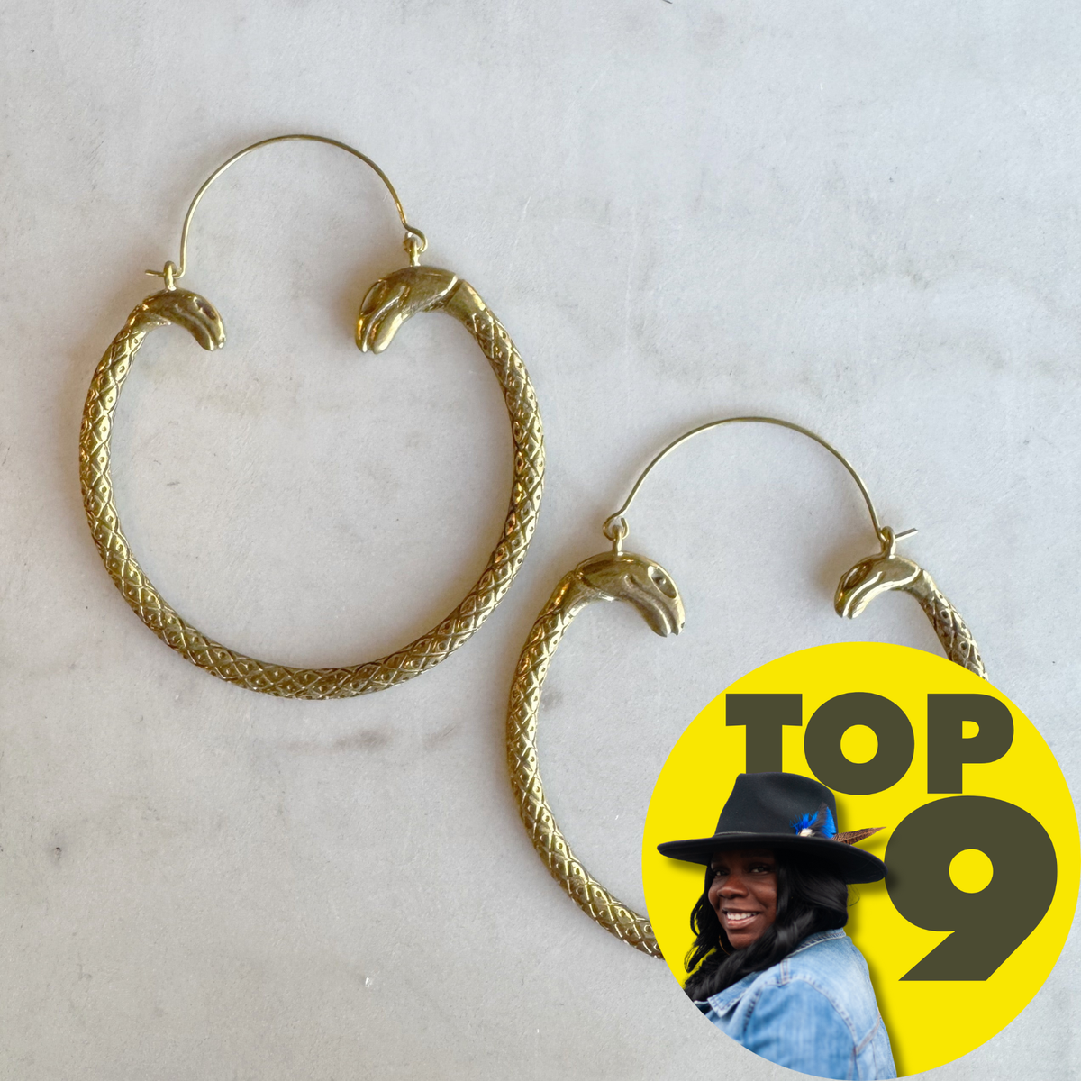 Double Snake Hoop