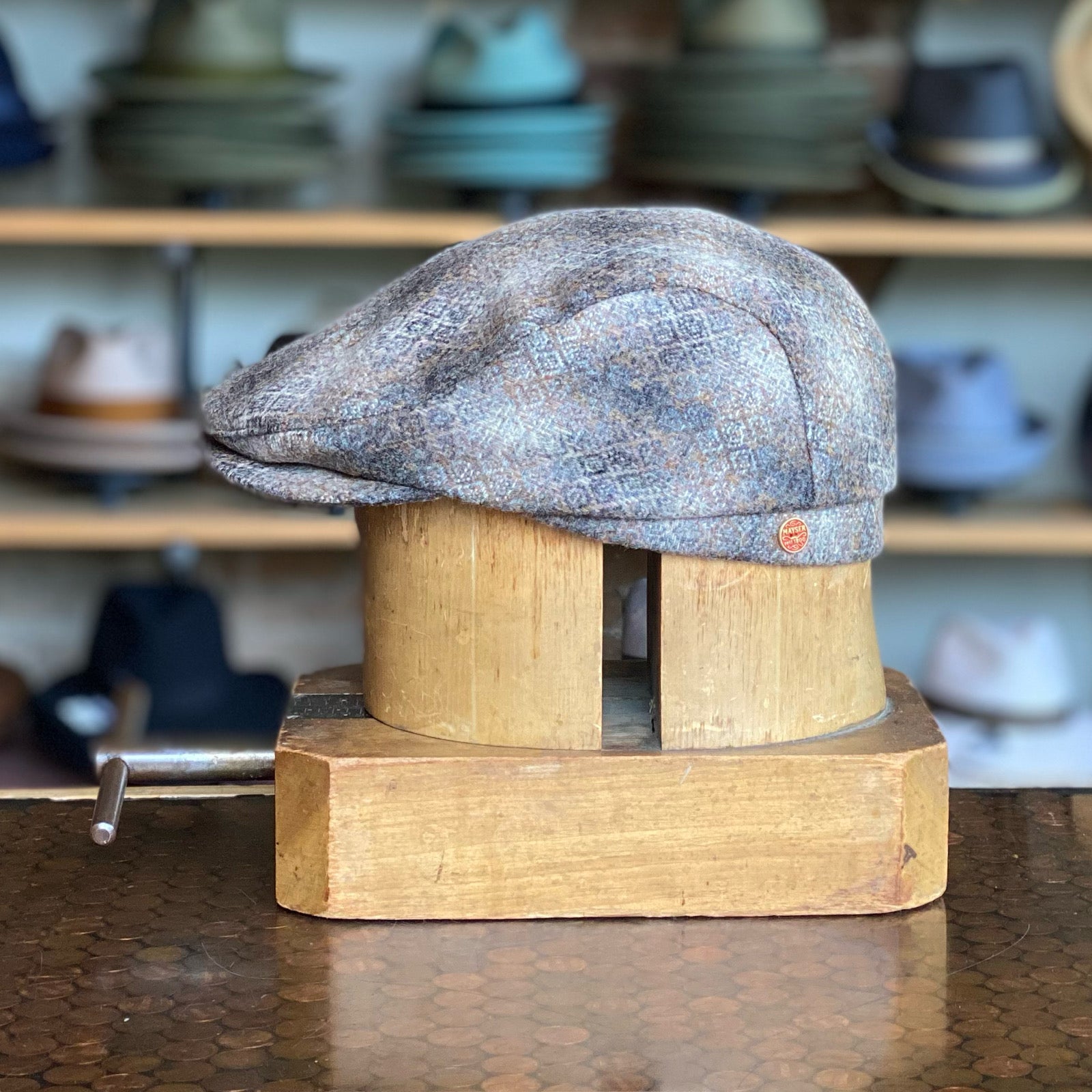 Frankie Flat Cap - Merino Wool High Quality Slim Fit Newsboy display picture 1