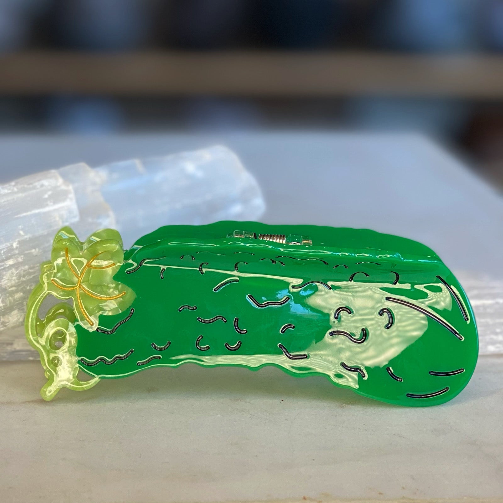 Pickle Hair Clip