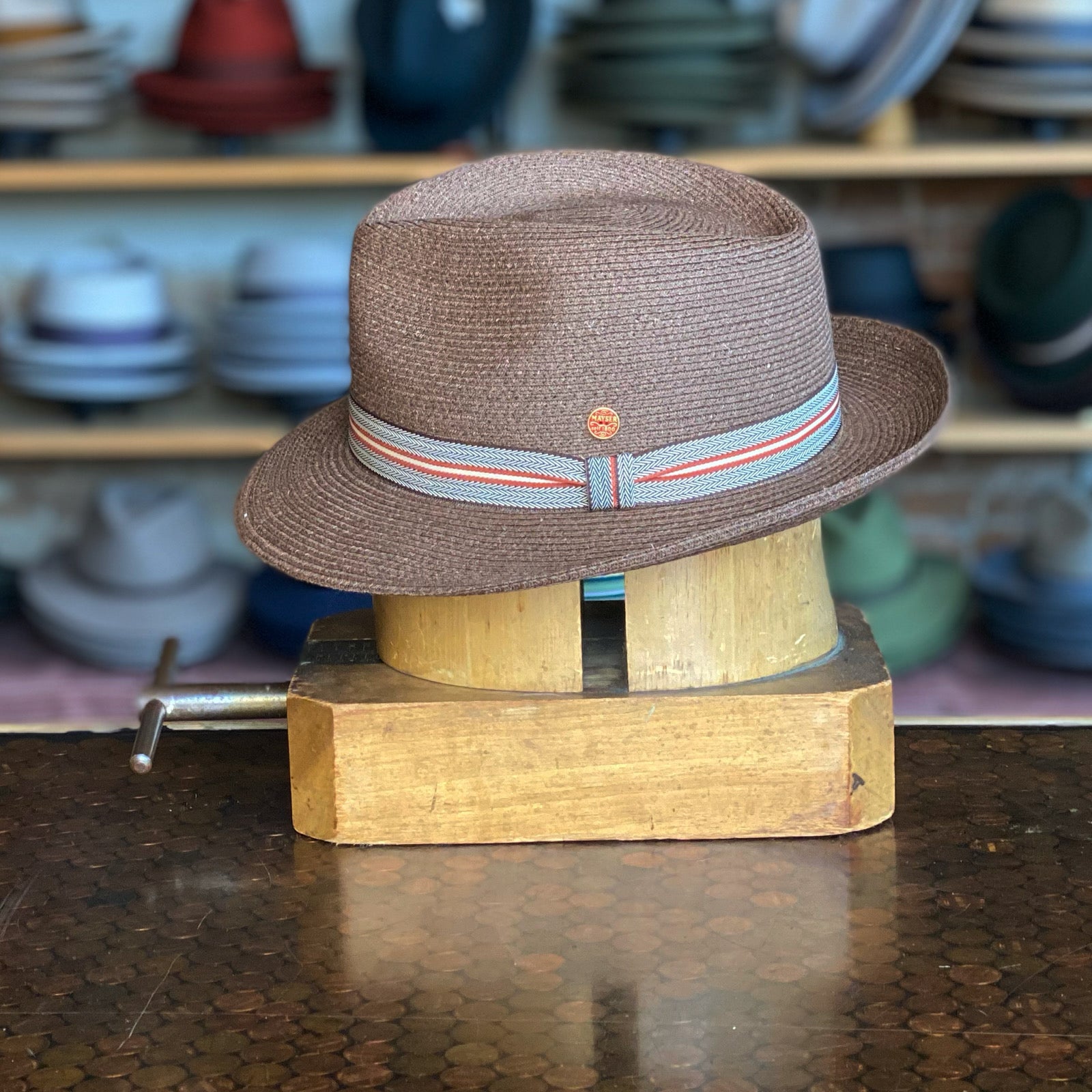Raffia Maleo Fedora
