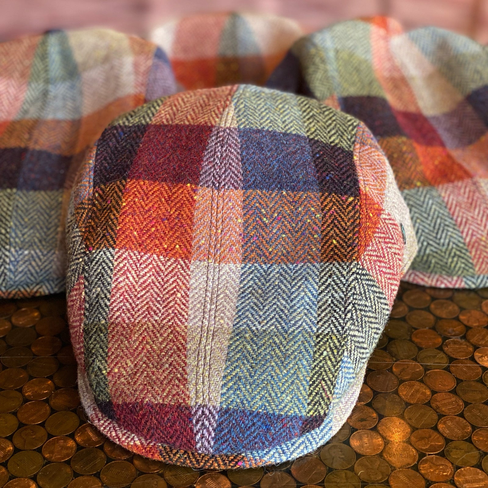 Squares 2-Panel Ivy Cap