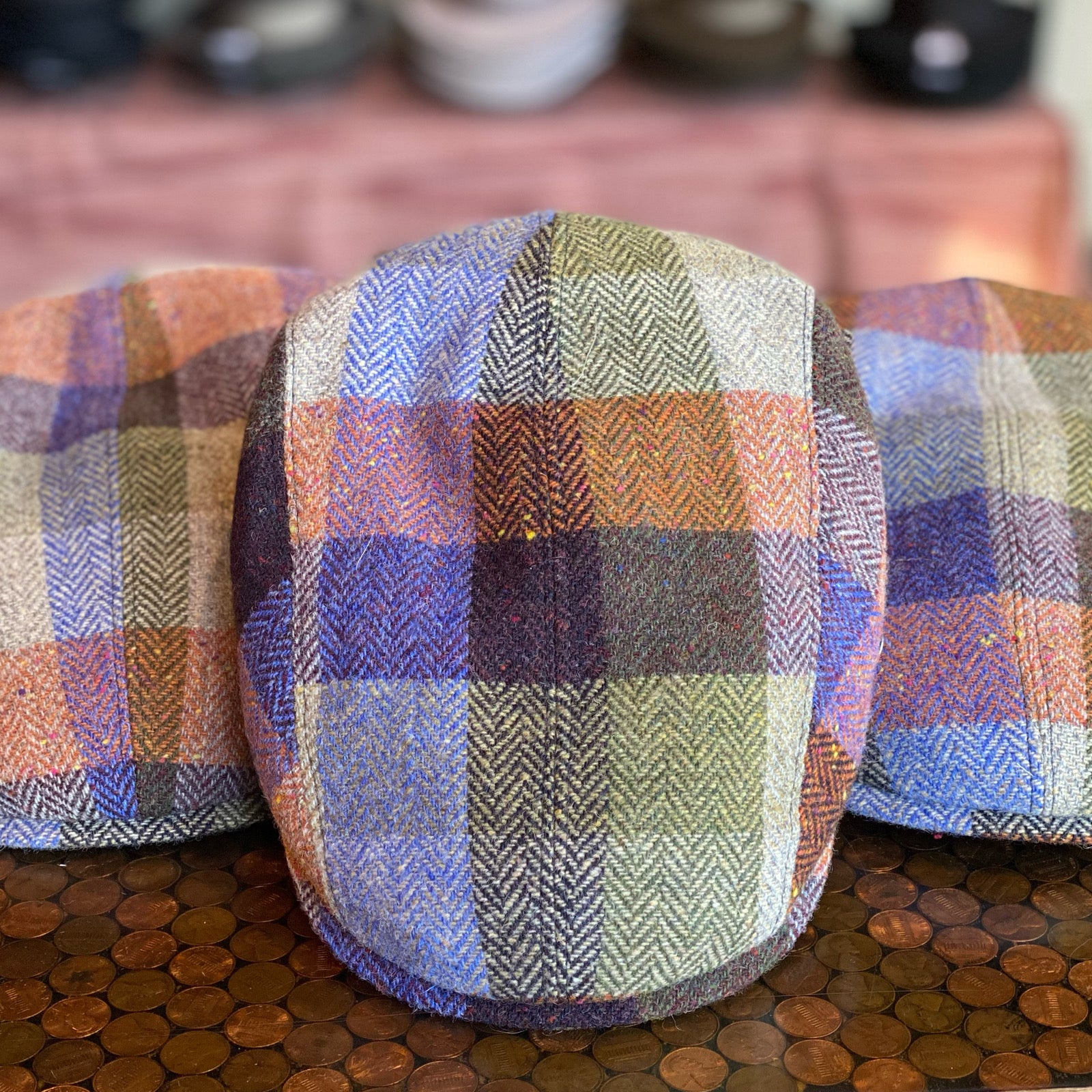 Squares 2-Panel Ivy Cap