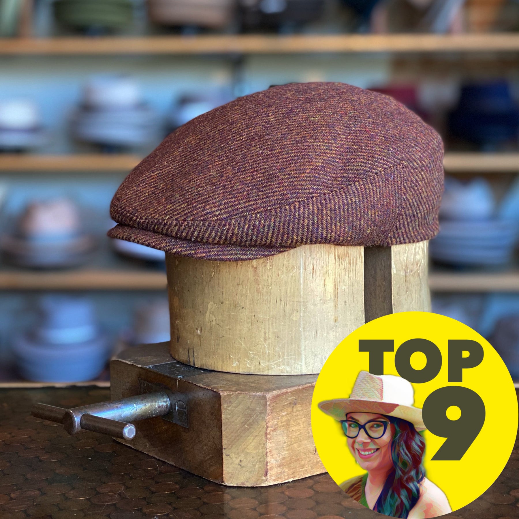 Fire Flat Cap