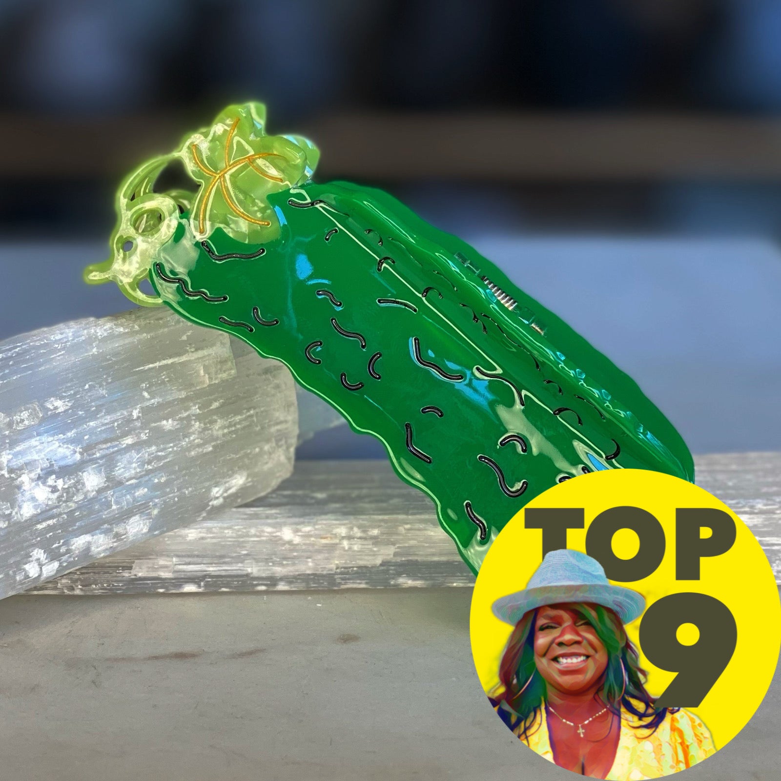 Pickle Hair Clip