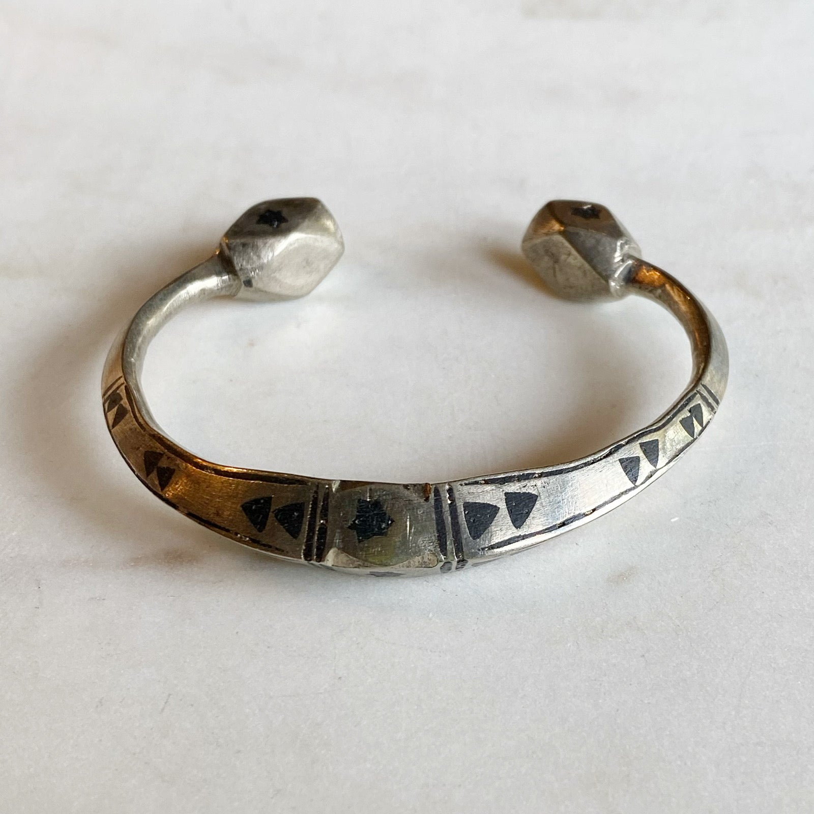 Tuareg Coin Silver Bracelet C