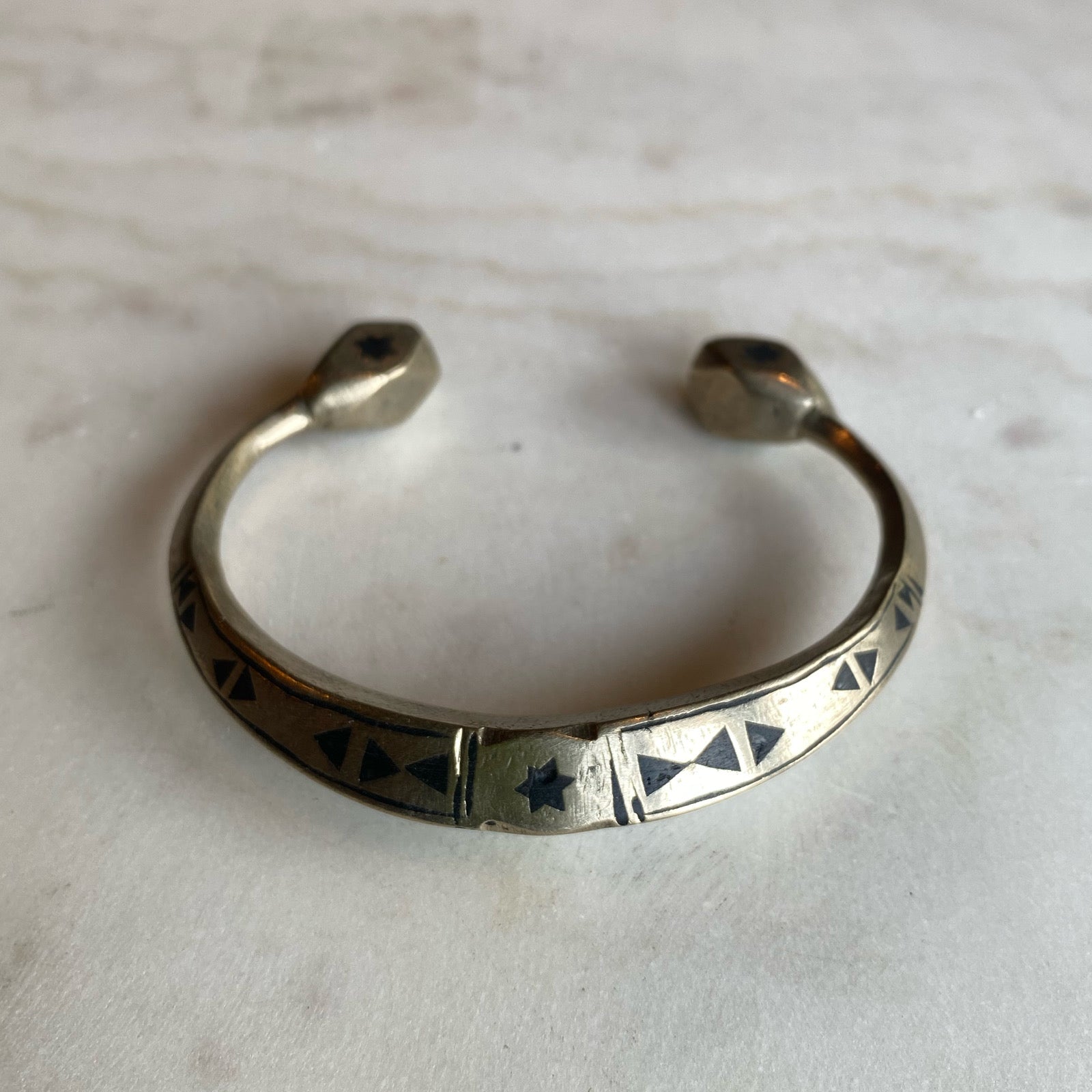 Tuareg Coin Silver Bracelet G