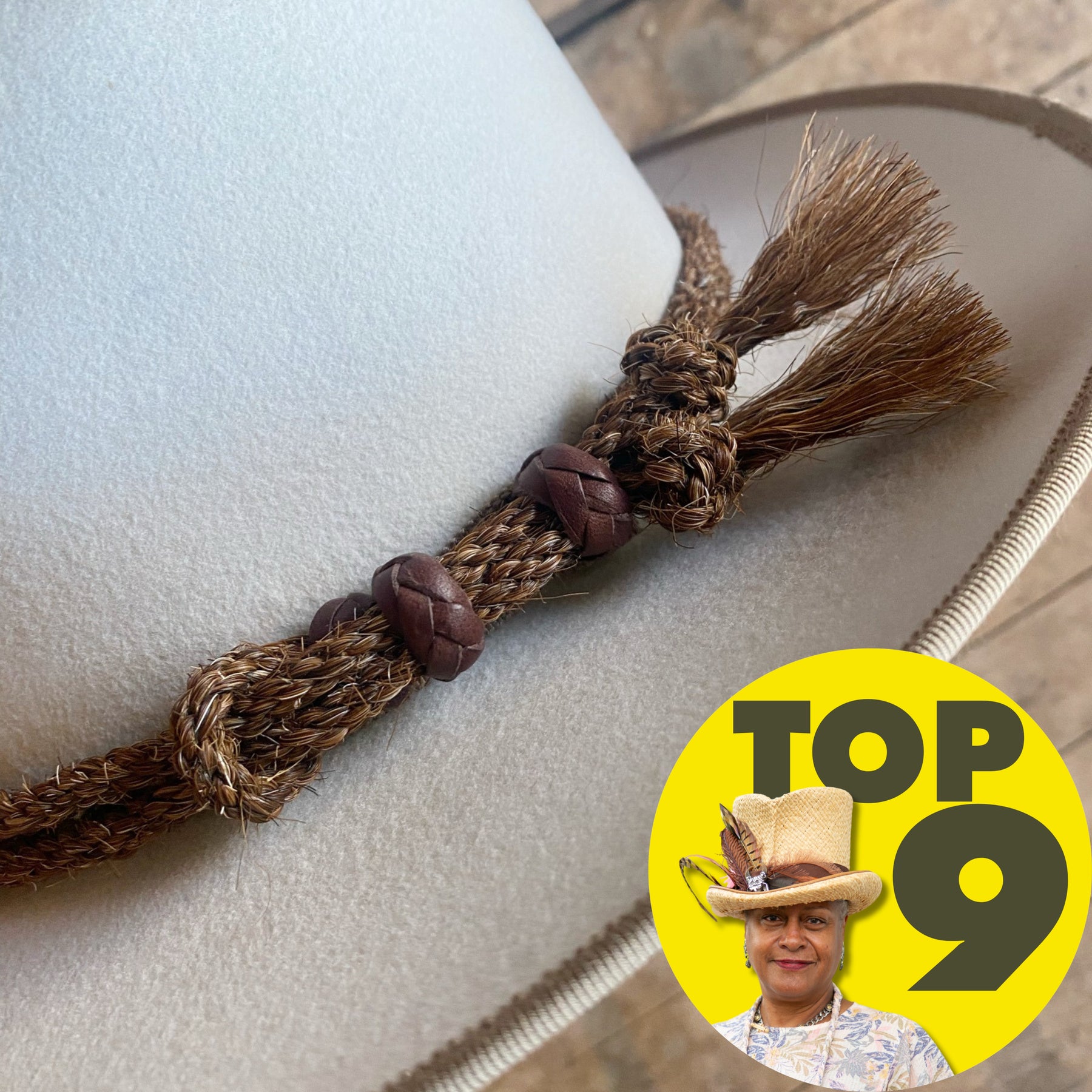 Twisted Horsehair Hat Band