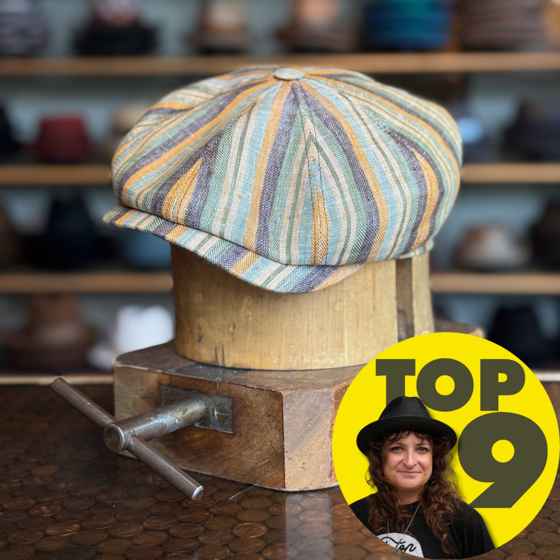 Vintage Beach Stripe Hatteras