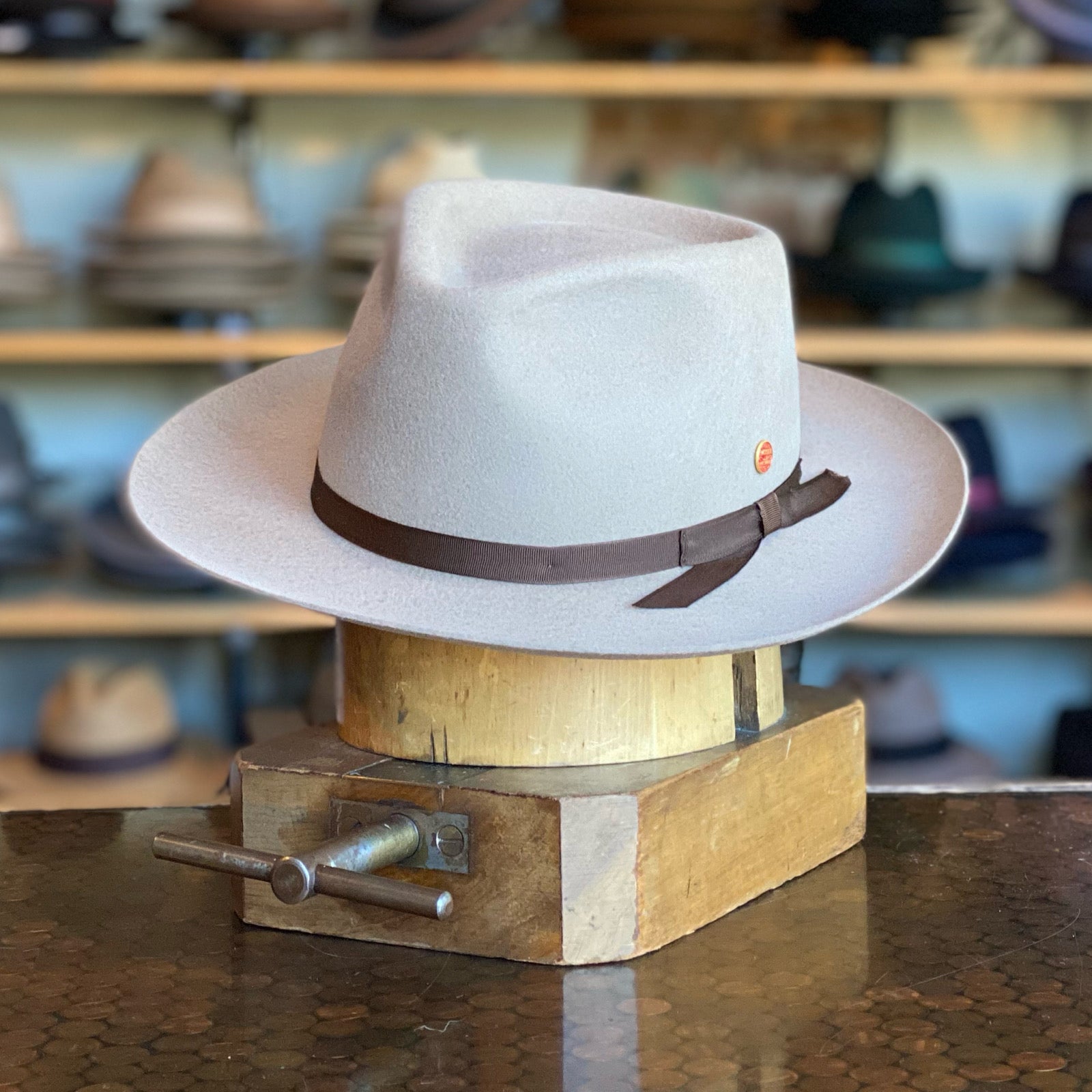Anthropologie Wool Wide Brim Fedora Hat | Tan | OS Universal Thread Camel Brown Wool Felt | Mercari main image 4