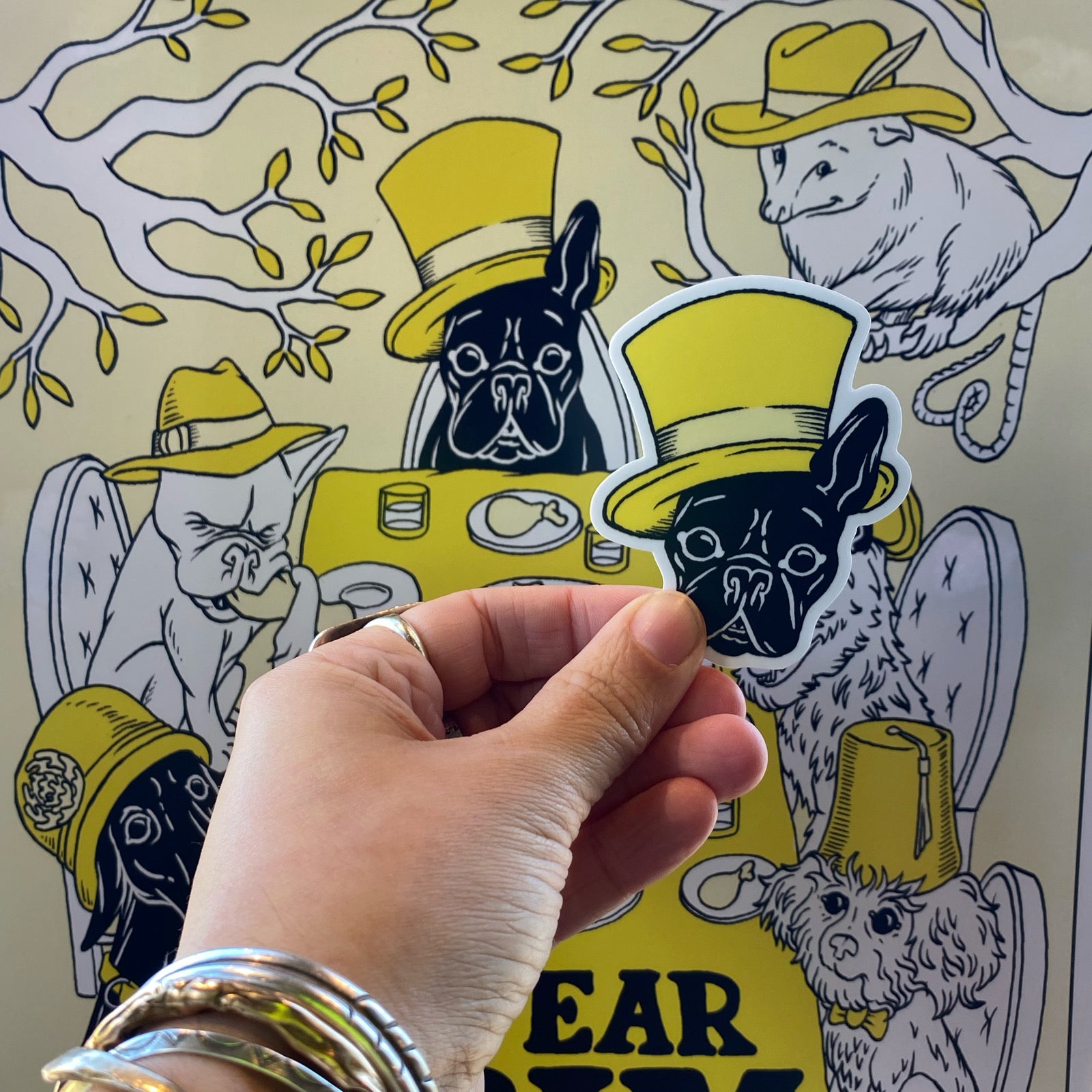 10 Year Brim-a-versary Stickers