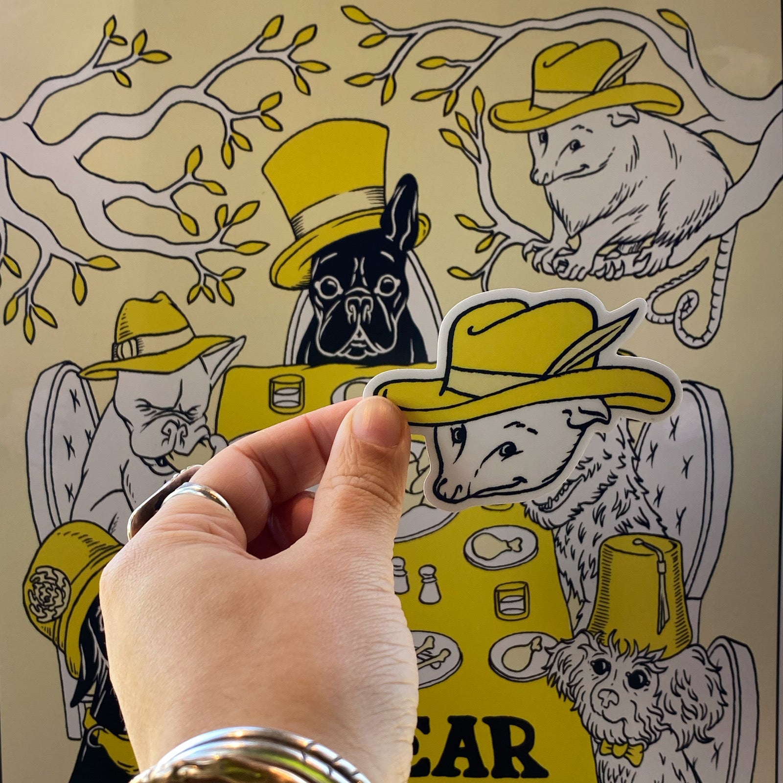 10 Year Brim-a-versary Stickers
