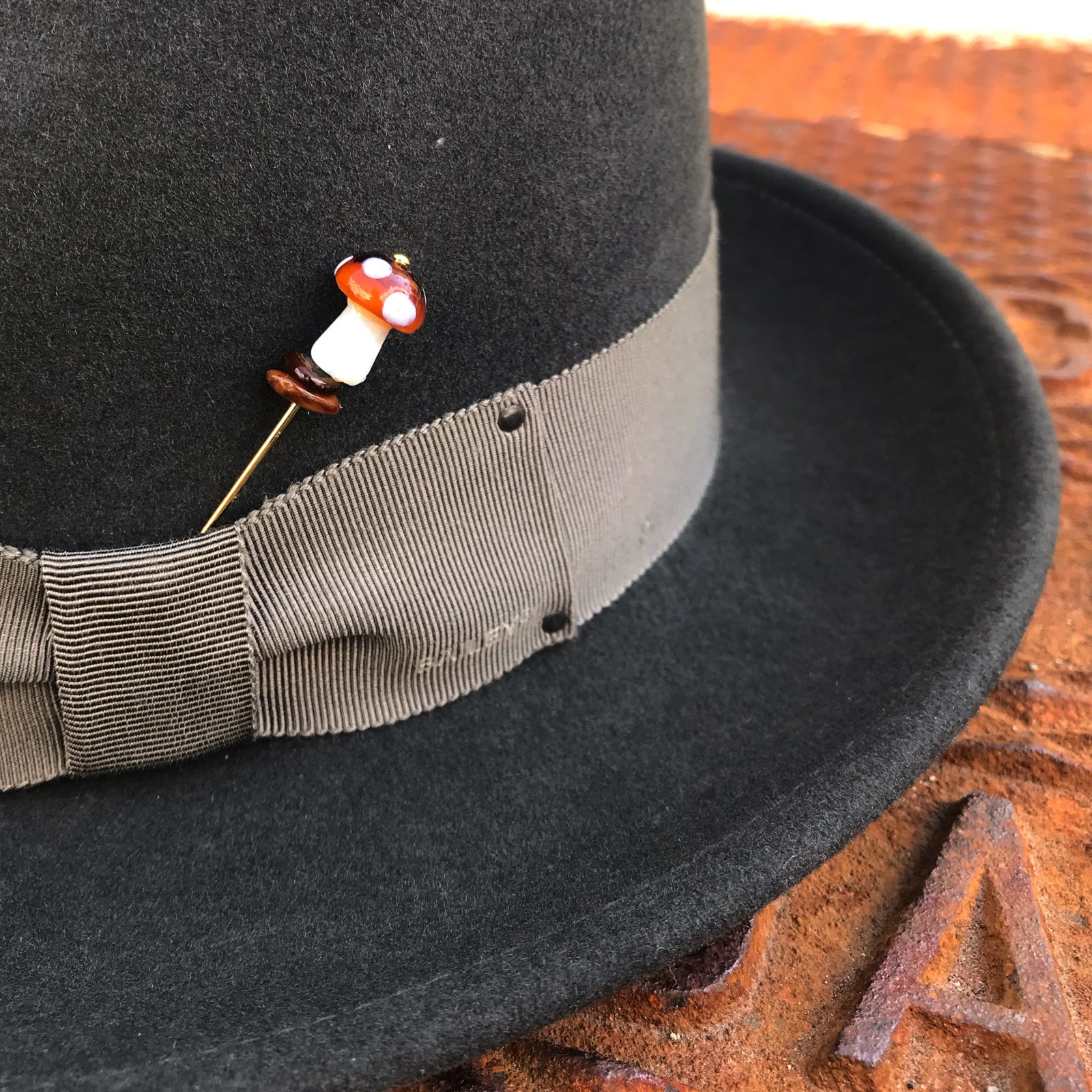 Fungi Hat Pin