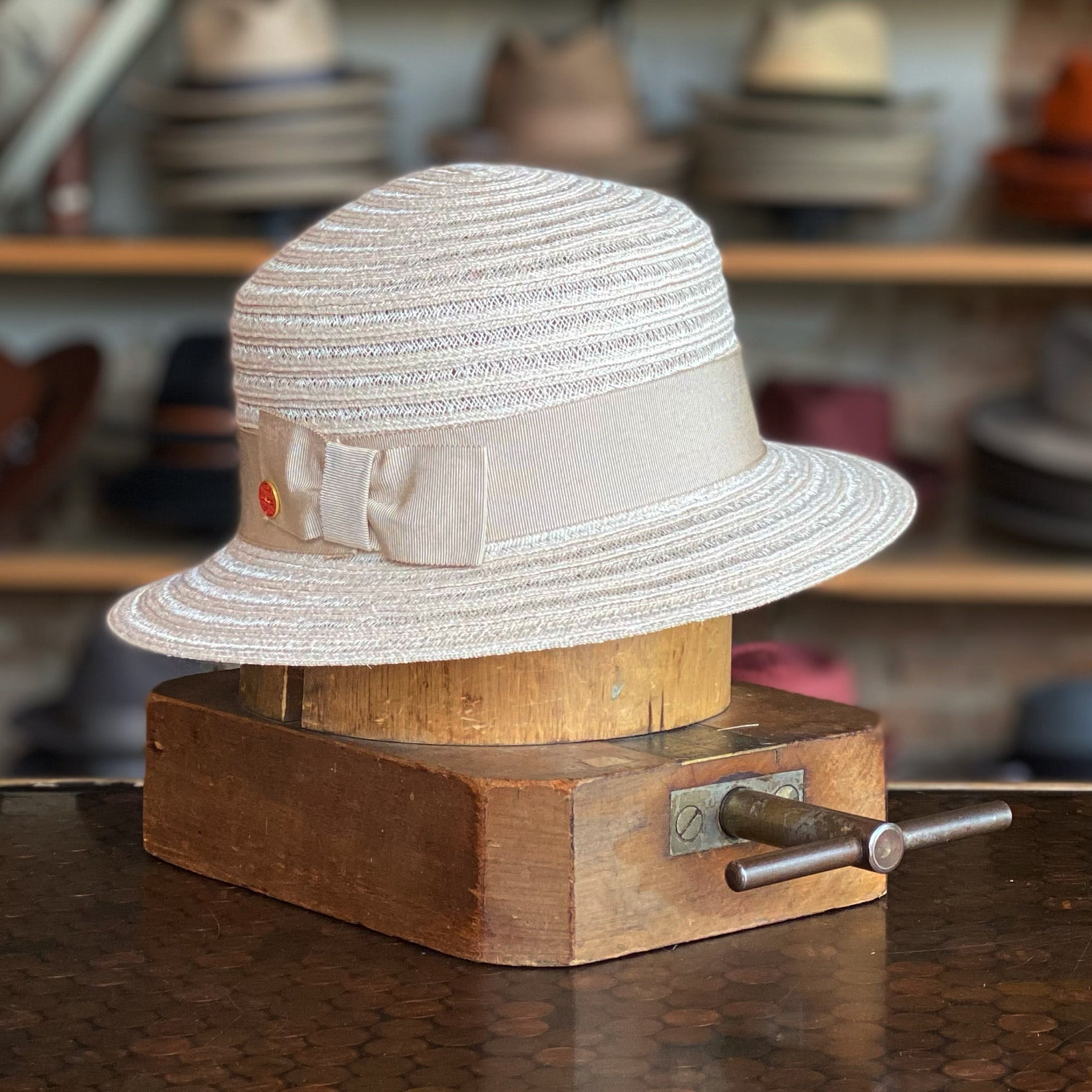 Jule Hemp Cloche Hat - Main Image