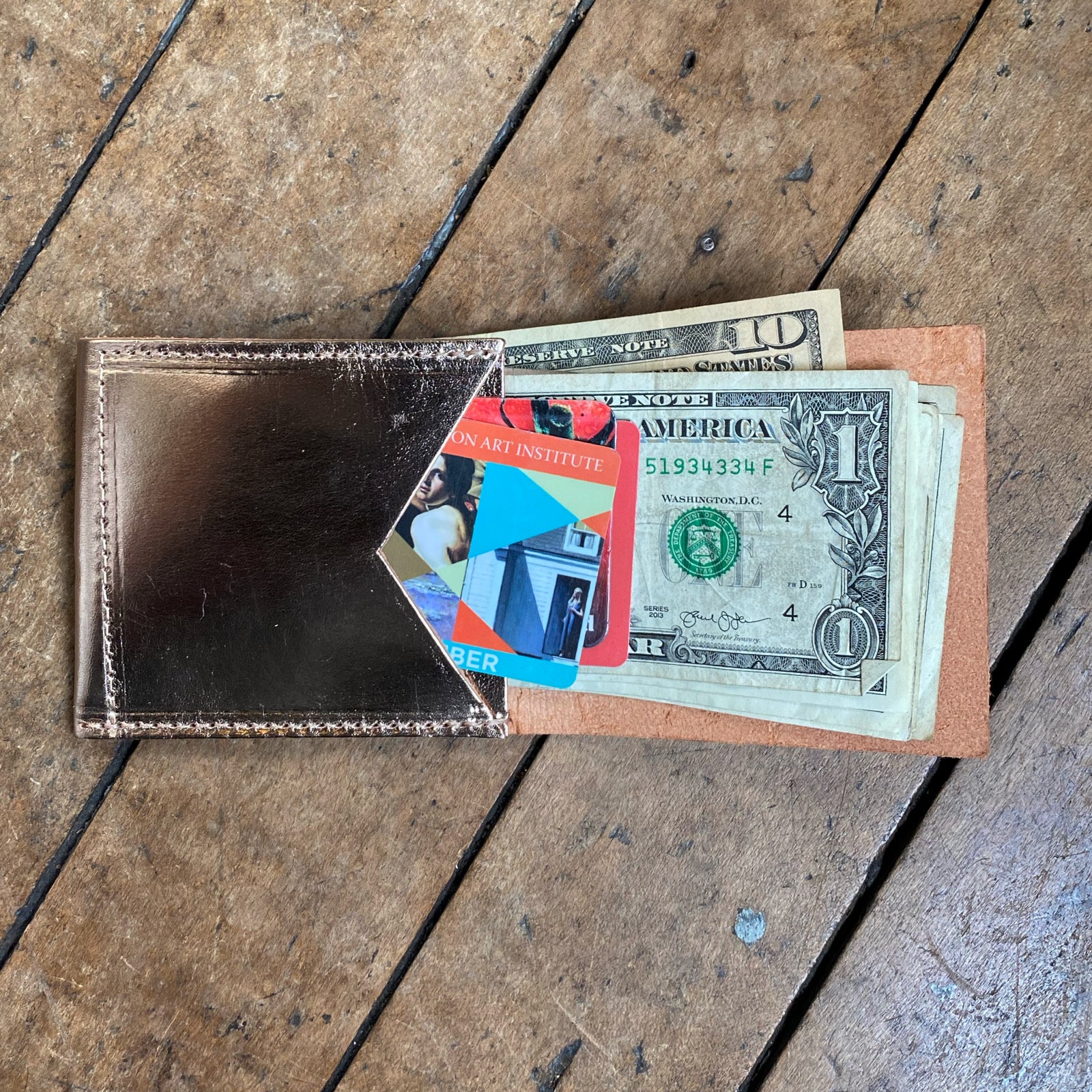 V Cut Wallet