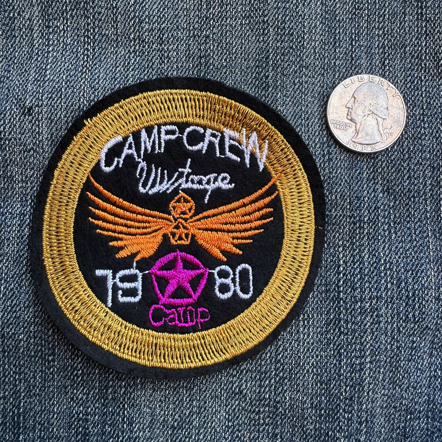 1980 Camp Crew Patch