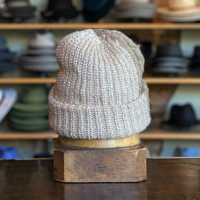 Cable Two-Tone Beanie
