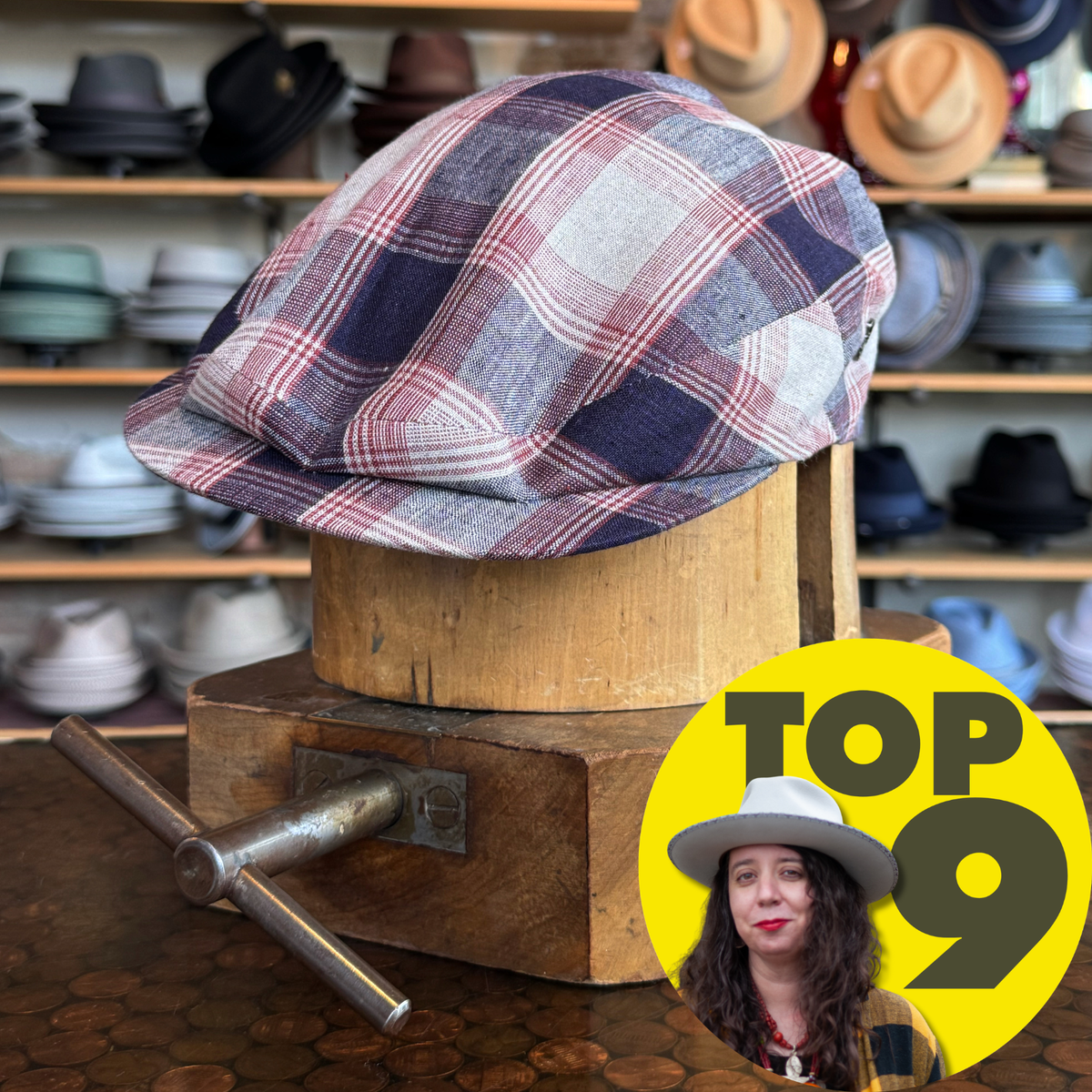 Americana Vintage Flat Cap