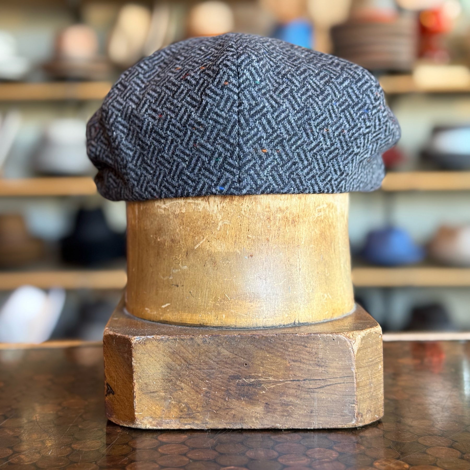 Basketweave Newsboy