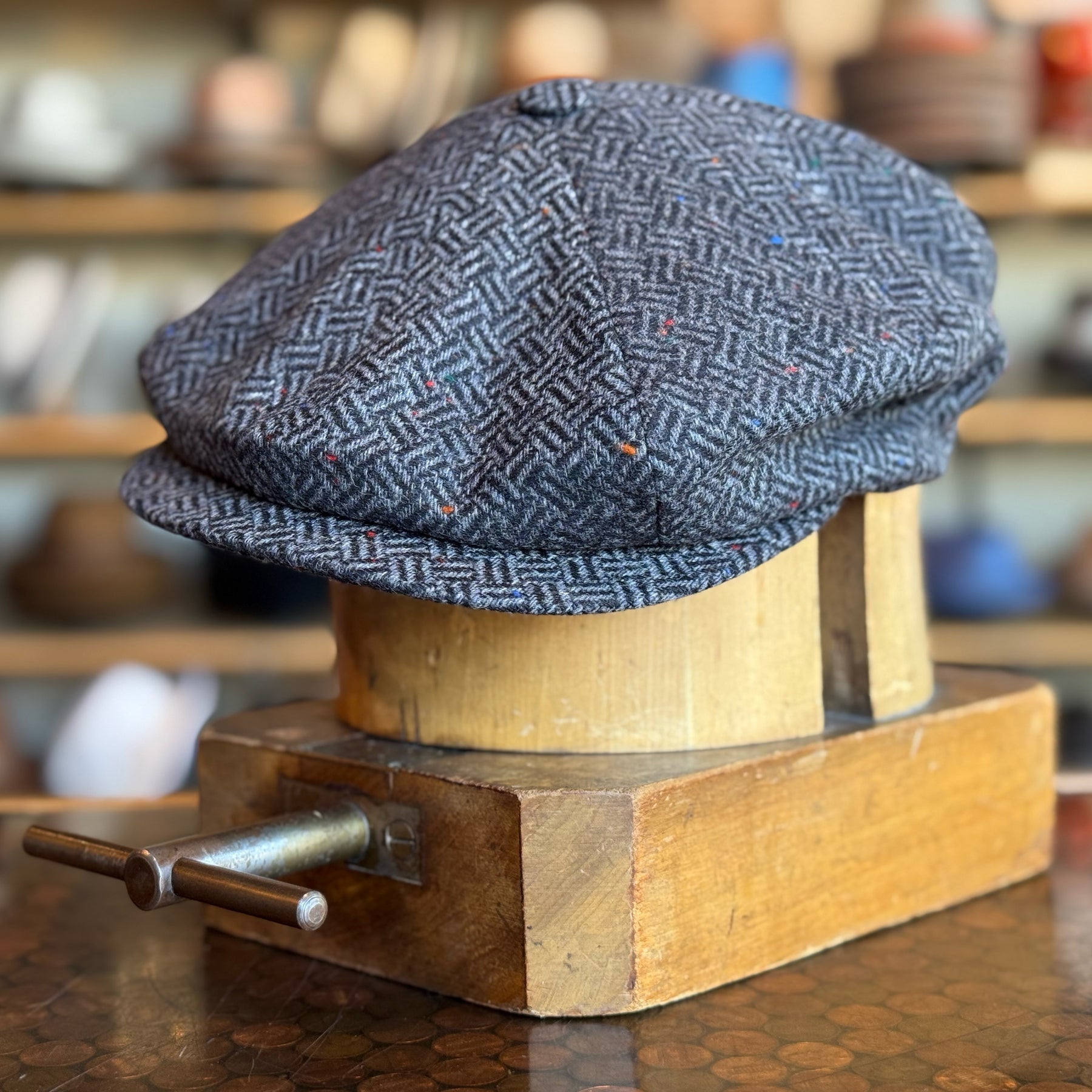 Basketweave Newsboy