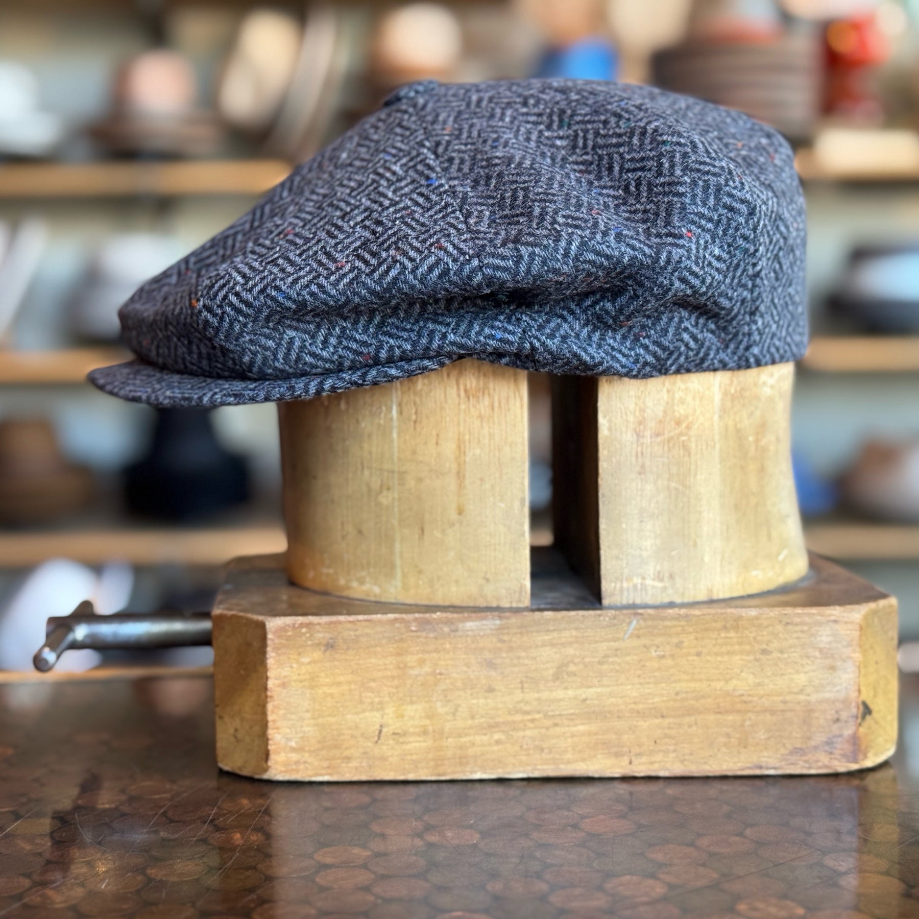 Basketweave Newsboy