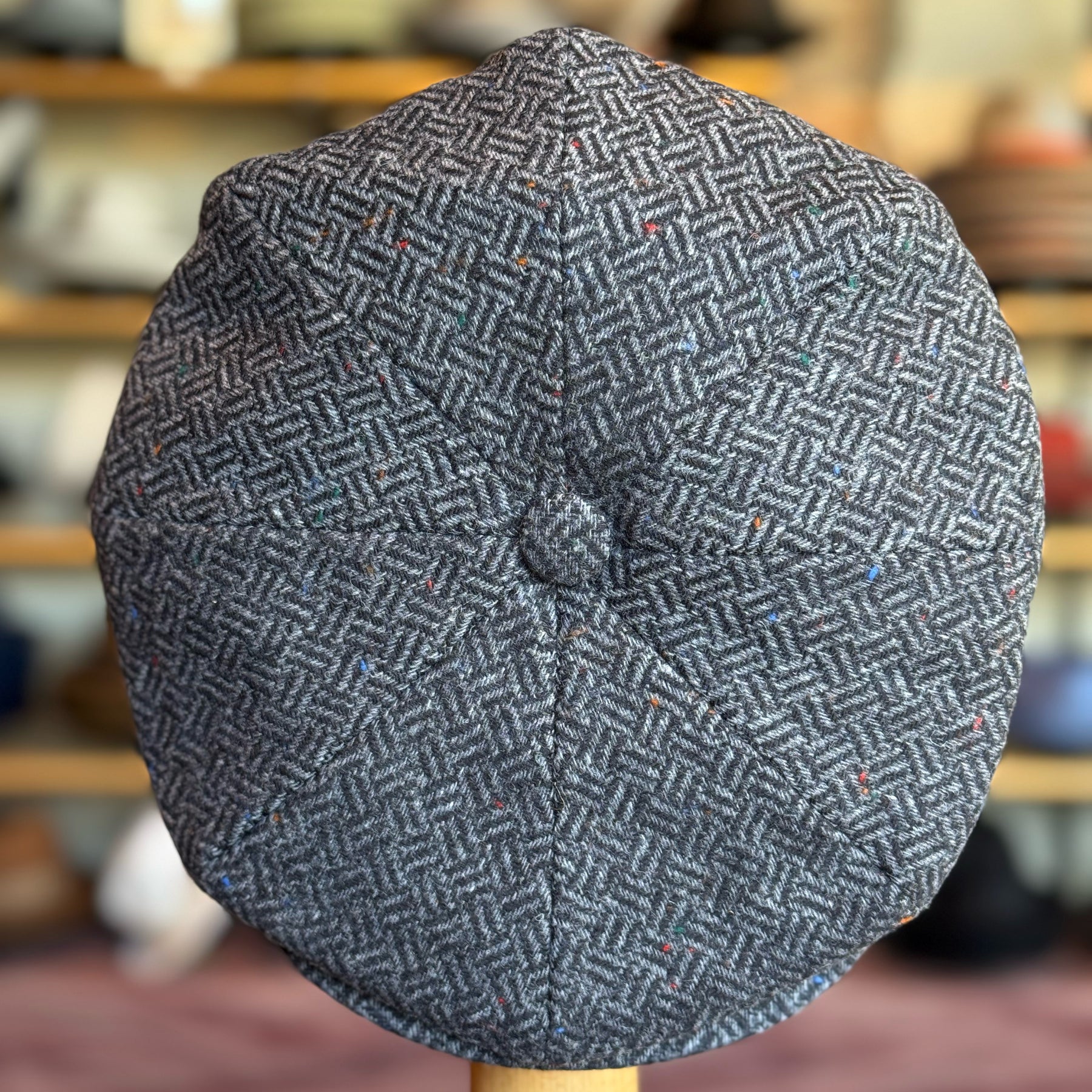 Basketweave Newsboy