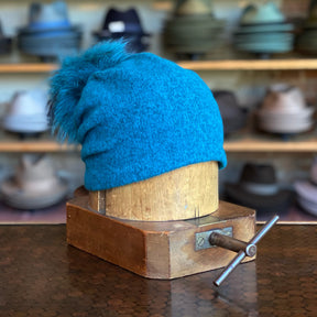 Batis Beanie with Fur Pom Pom