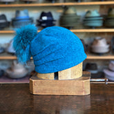 Batis Beanie with Fur Pom Pom