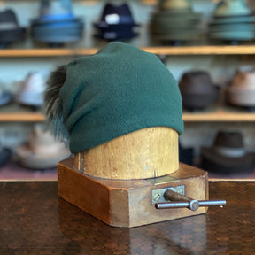 Batis Beanie with Fur Pom Pom