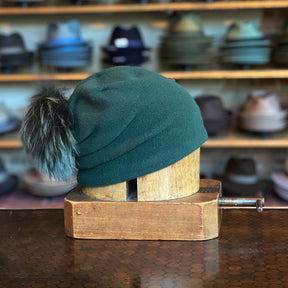 Batis Beanie with Fur Pom Pom