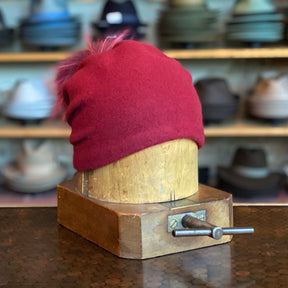 Batis Beanie with Fur Pom Pom