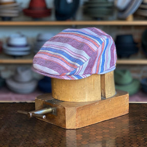 Beach Stripe Frankie Flat Cap