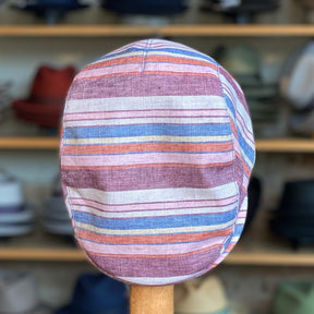 Beach Stripe Frankie Flat Cap