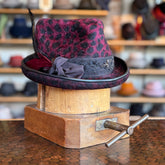 Boozy Leopard Dandy Fedora
