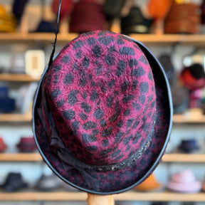 Boozy Leopard Dandy Fedora