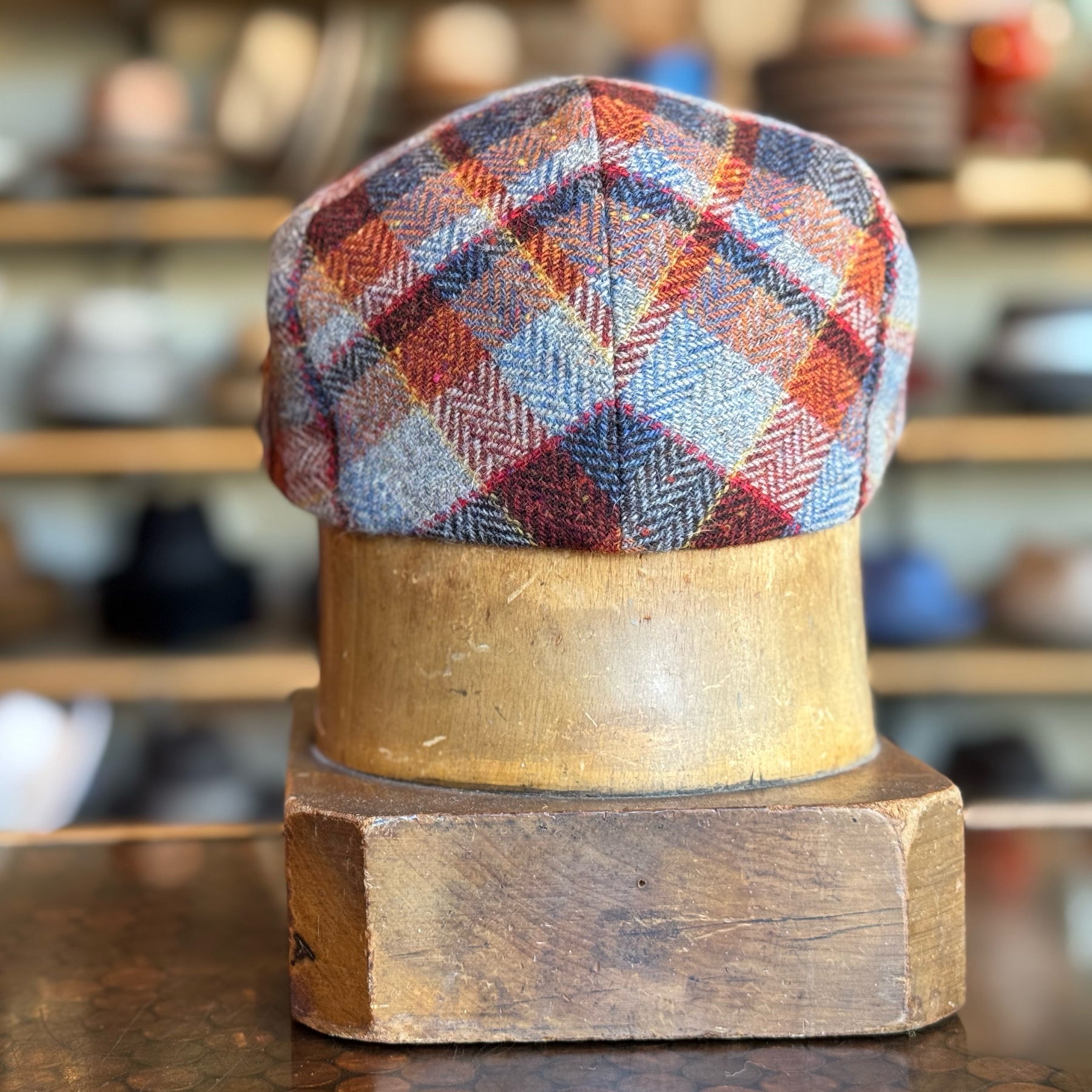 British Plaid Vintage Flat Cap