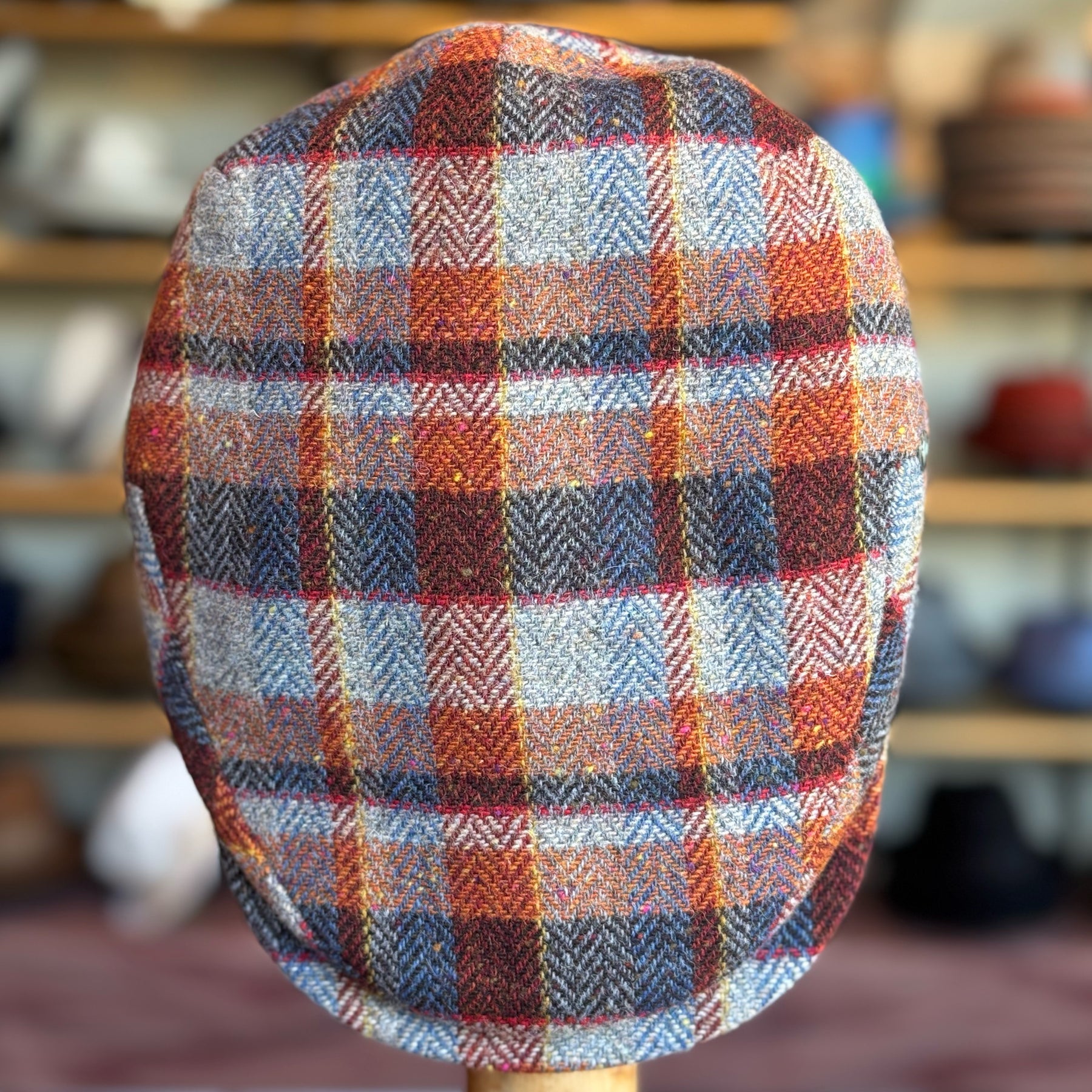 British Plaid Vintage Flat Cap
