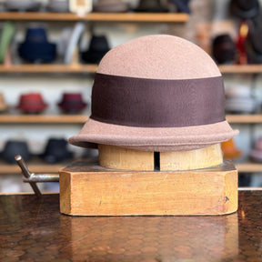 Button Sidewinder Cloche