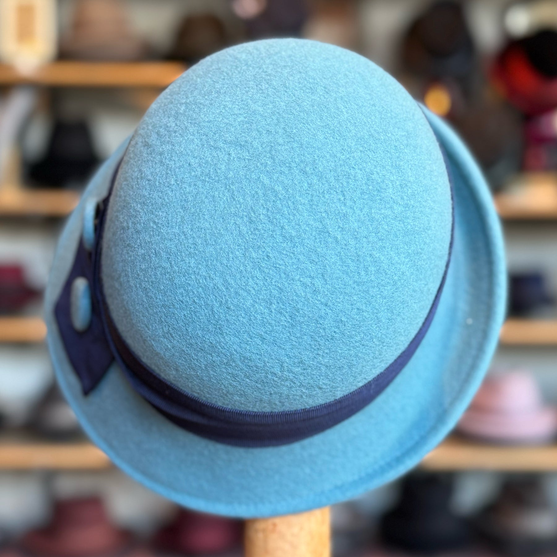 Button Sidewinder Cloche