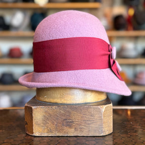 Button Sidewinder Cloche