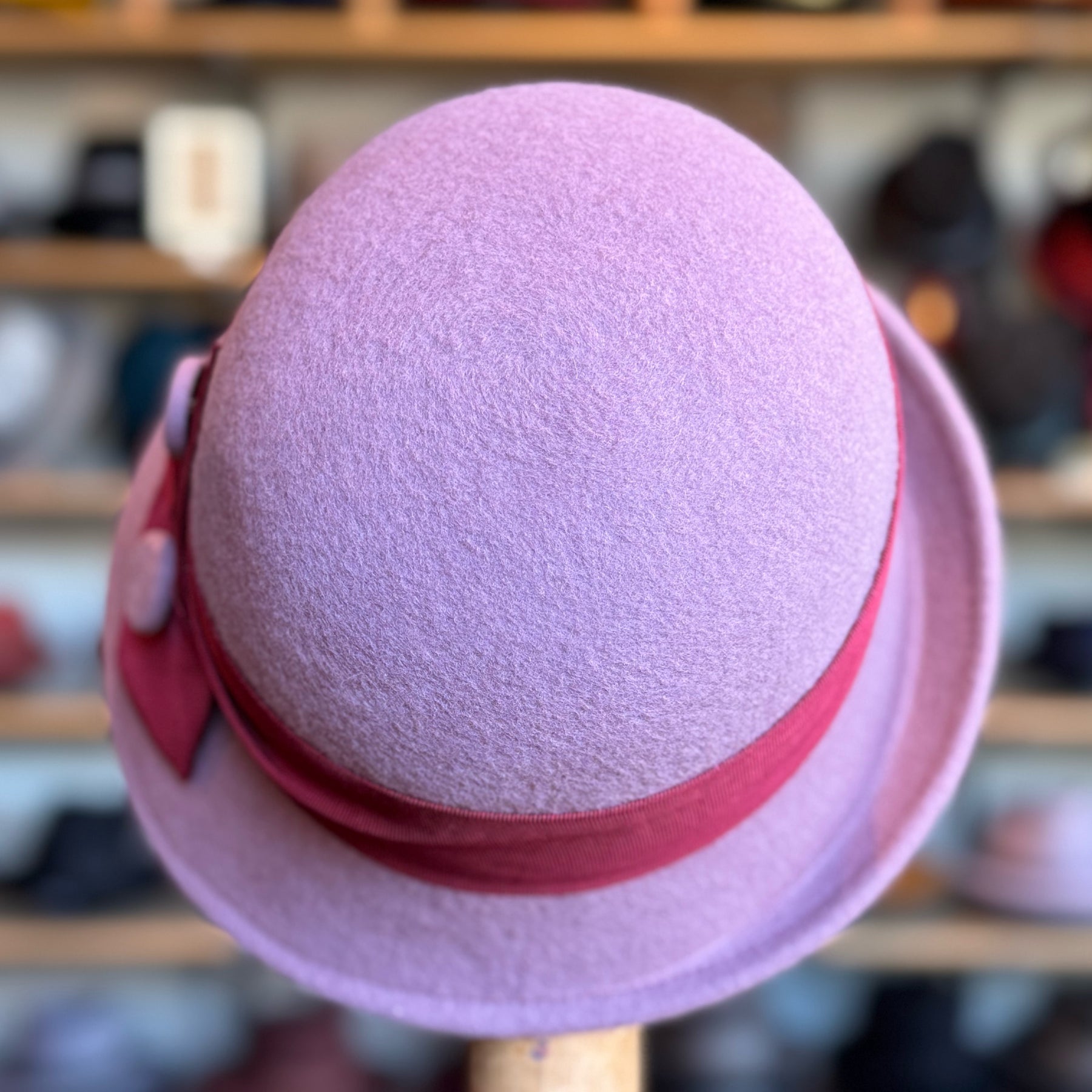 Button Sidewinder Cloche