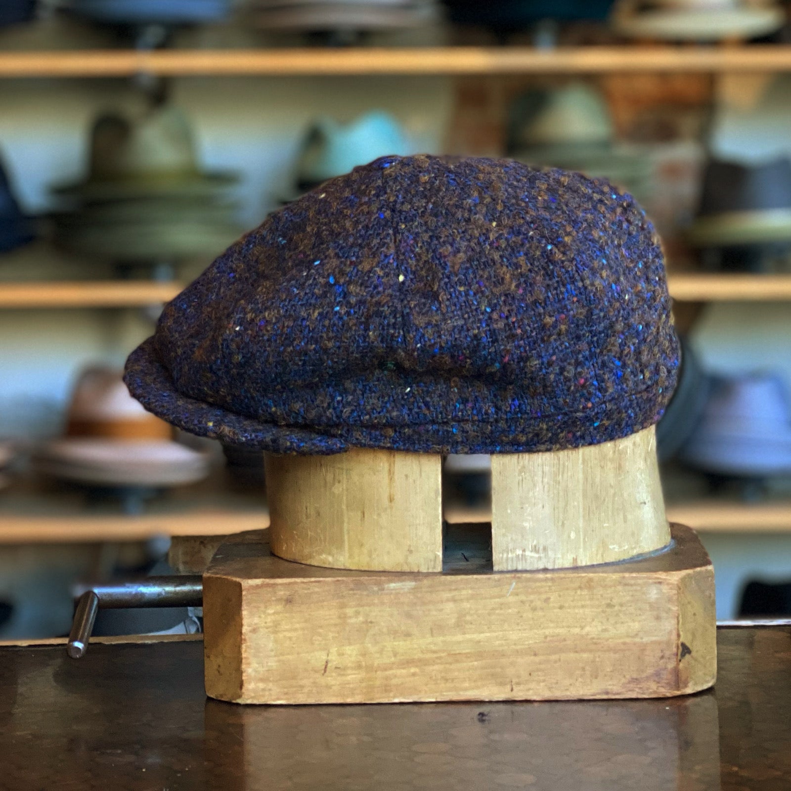 Donegal Tweed Hatteras Newsboy Cap Peaky Blinders Hat