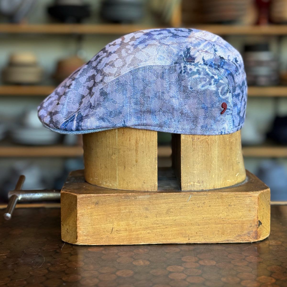 Cloud Leopard 2-Panel Ivy Cap