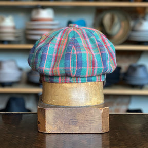 Cotton Plaid Spitfire Cap