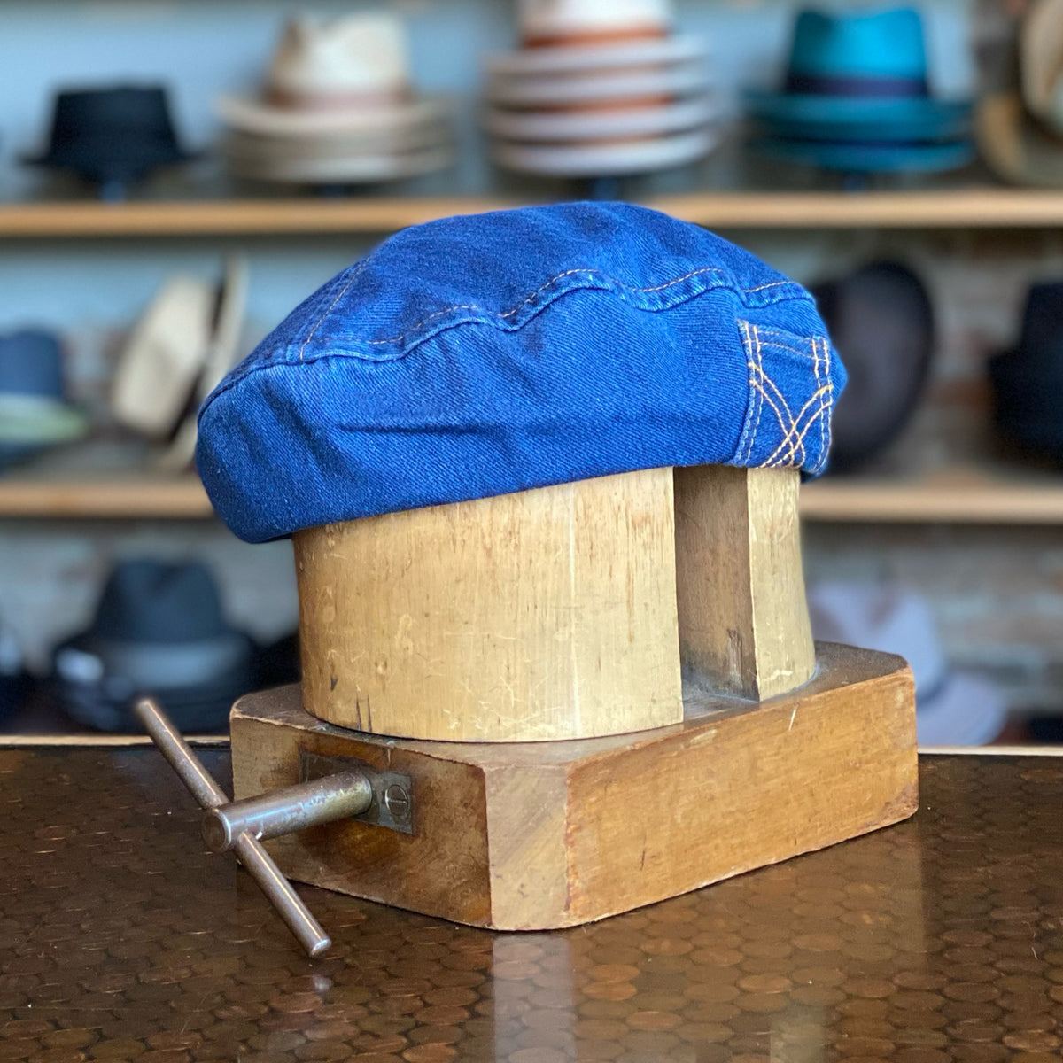 Denim Beret
