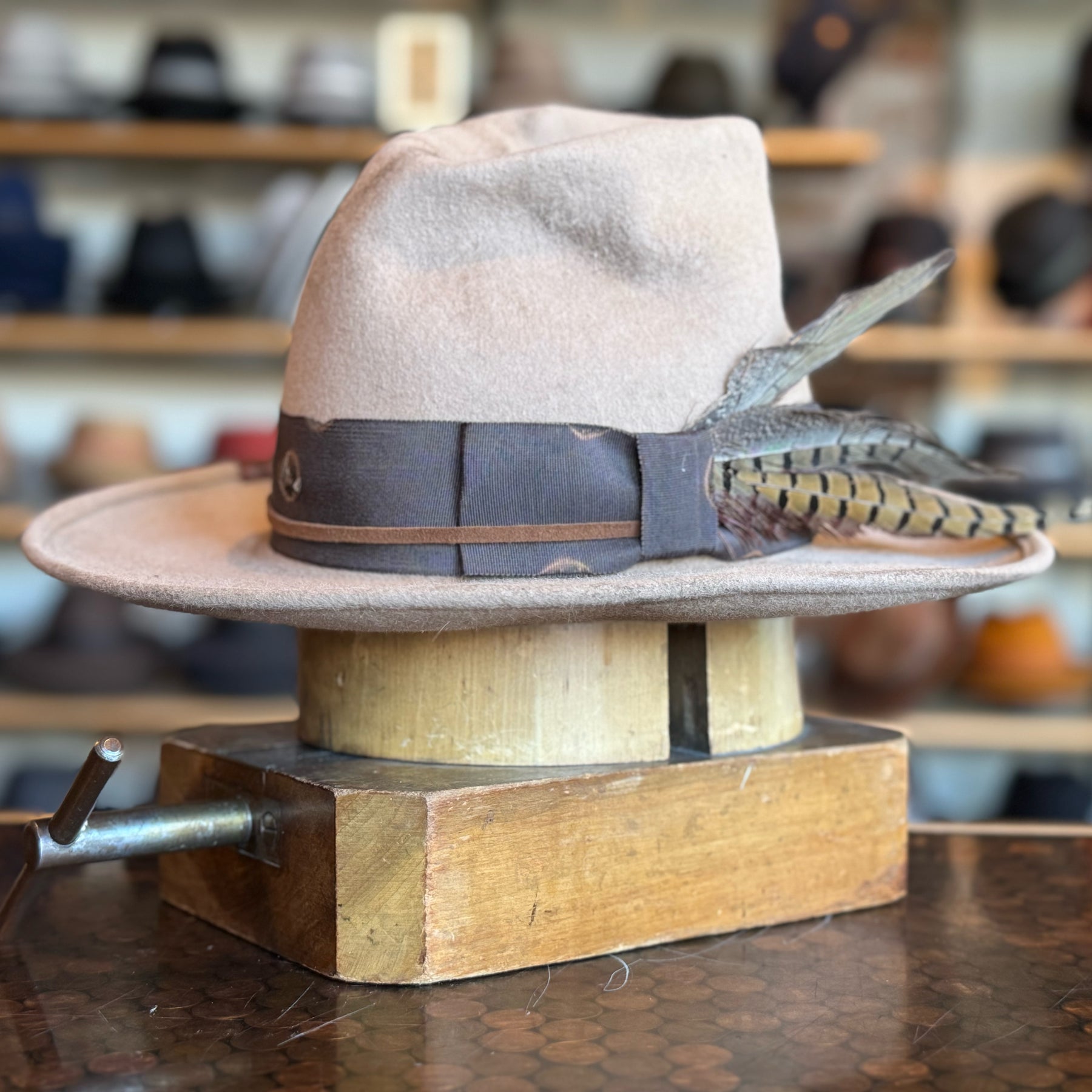 Distressed Slouch Hat