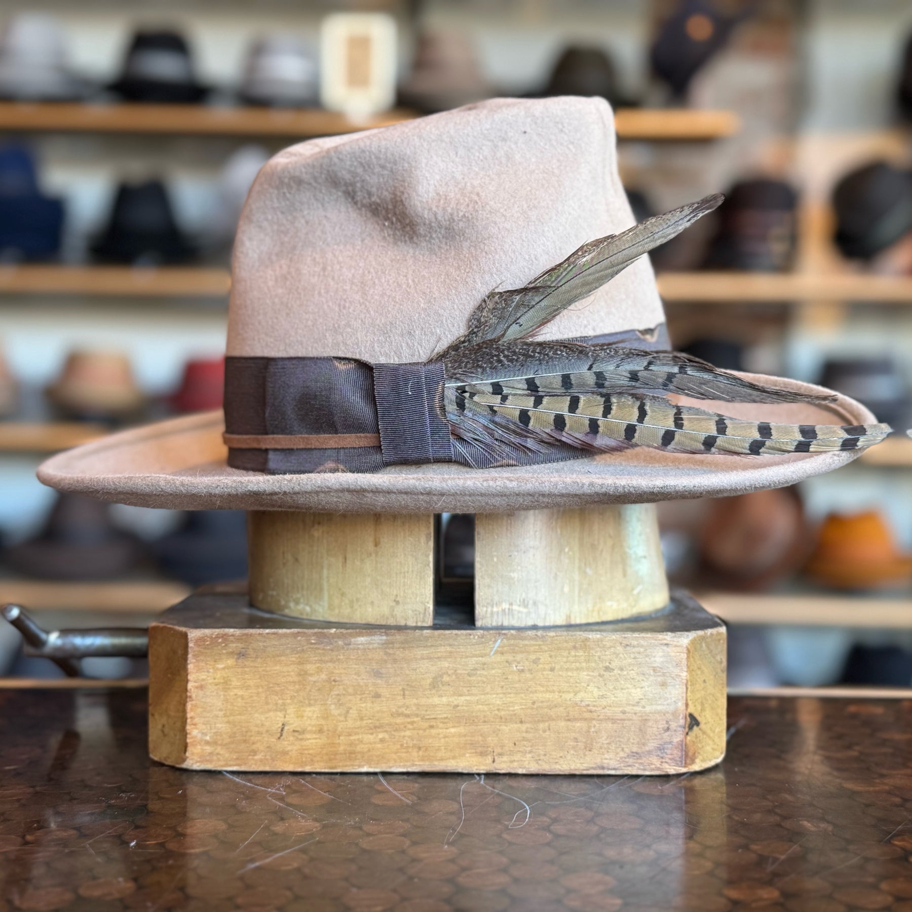 Distressed Slouch Hat