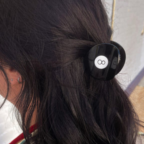 Eight Ball Hair Clip